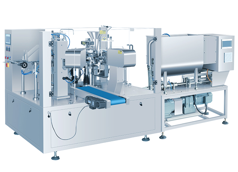 南瓜泥全自動(dòng)包裝機(jī)